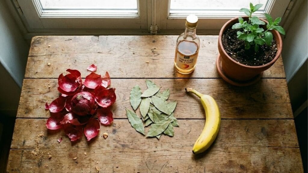 Die 5 besten Hausmittel zum Einschlafen: Zwiebelschalen, Lorbeer, Banane, Essig und Pflanzen