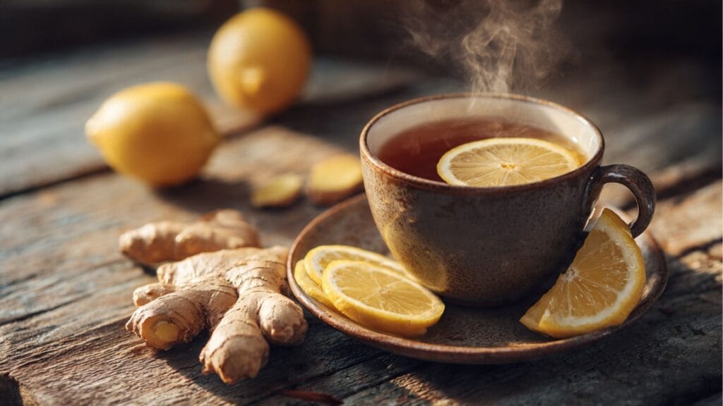 Heißer Ingwertee mit Zitrone – Turbo für den Stoffwechsel